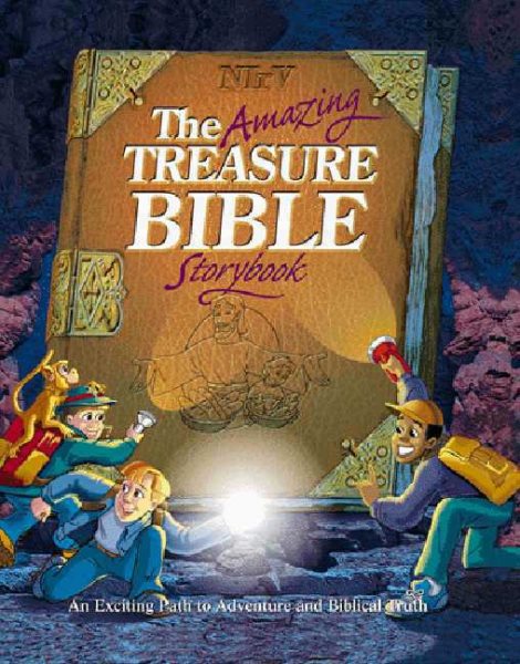 The Amazing Treasure Bible Storybook cover