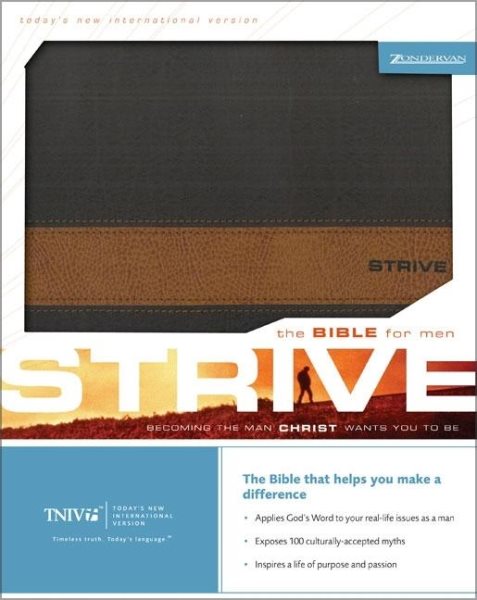 Strive: The Bible for Men (TNIV) cover