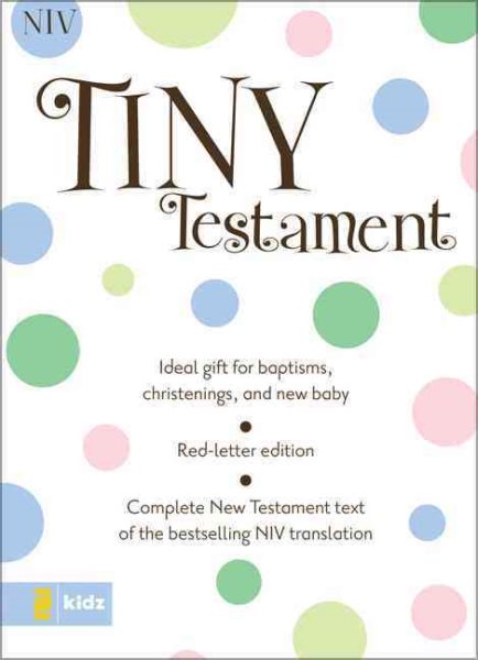 NIV Tiny Testament Bible cover