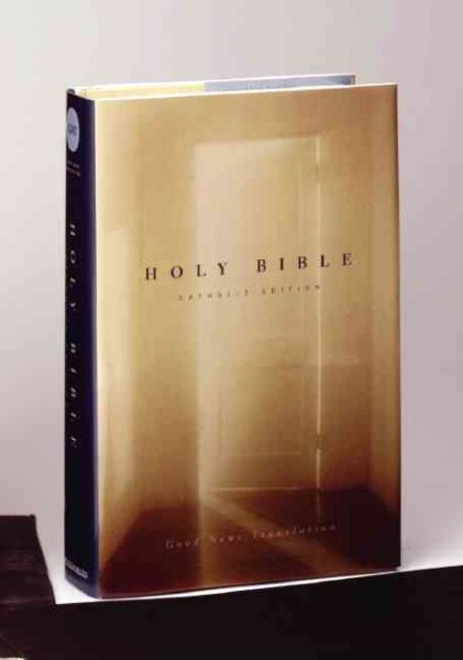GNT Holy Bible, Good News Translation, Catholic Edition cover