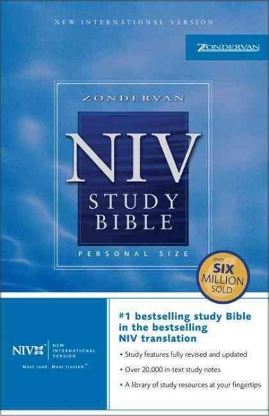 Zondervan NIV Study Bible, Personal Size cover