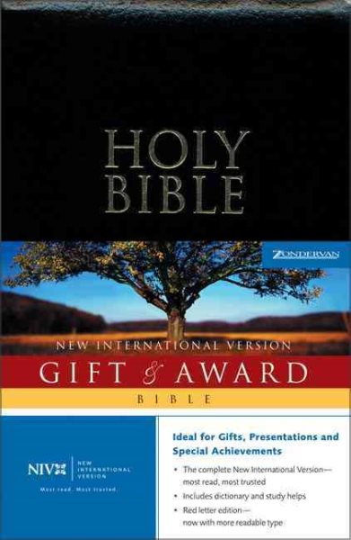 NIV Gift & Award Bible, Revised cover