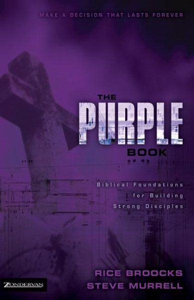 The Purple Book: Biblical Foundations for Building Strong Disciples cover