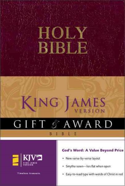 KJV Gift & Award Bible, Revised cover