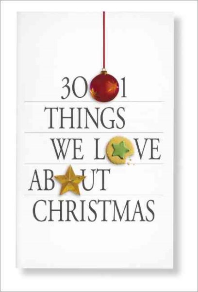 3001 Things We Love about Christmas cover