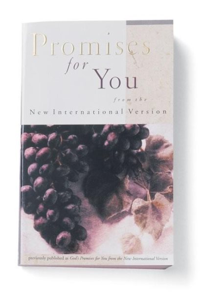 Promises for You from the New International Version cover
