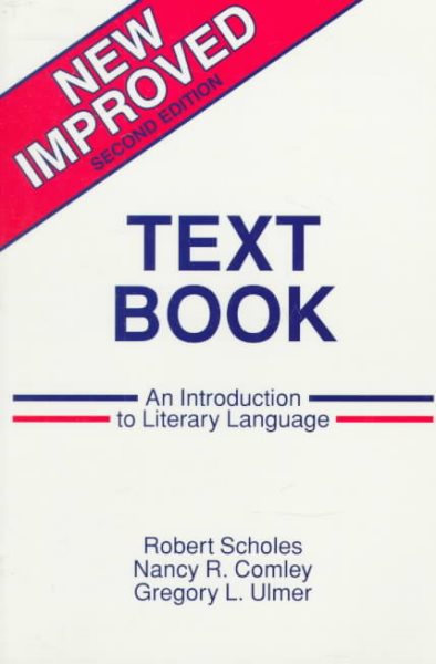 Text Book: An Introduction to Literary Language cover