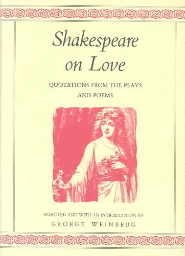 Shakespeare on Love: Quotations from the Plays & Poems cover