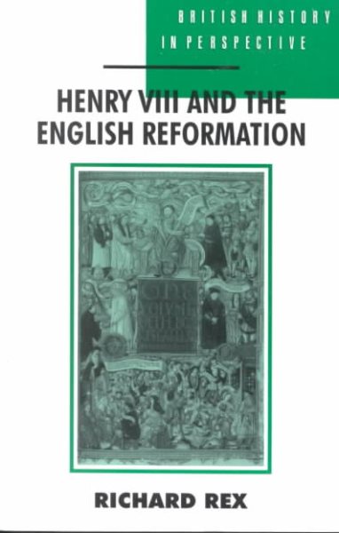 Henry VIII and the English Reformation cover