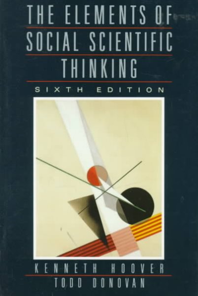 The Elements of Social Scientific Thinking cover