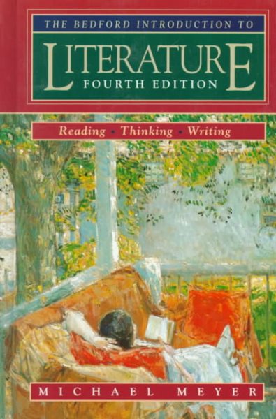 The Bedford Introduction to Literature cover