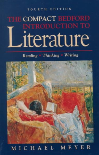 Compact Bedford Introduction to Literature Reading Thinking and Writing cover