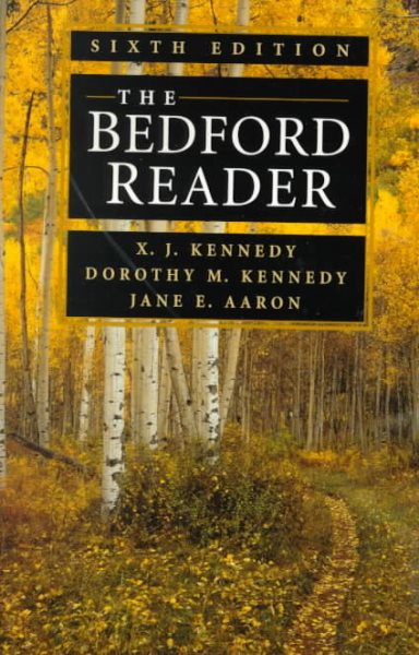 The Bedford Reader cover