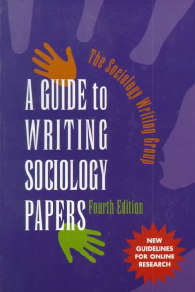 Guide to Writing Sociology Papers cover