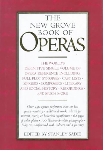 The New Grove Book of Operas cover