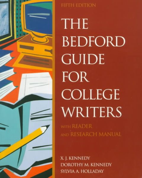 The Bedford Guide for College Writers With Reader and Research Manual cover