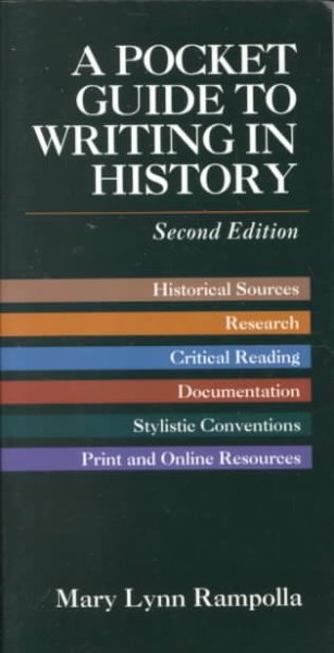 Pocket Guide to Writing History cover