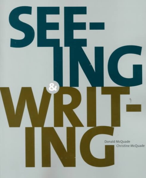 Seeing & Writing cover
