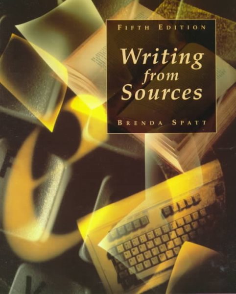 Writing from Sources cover