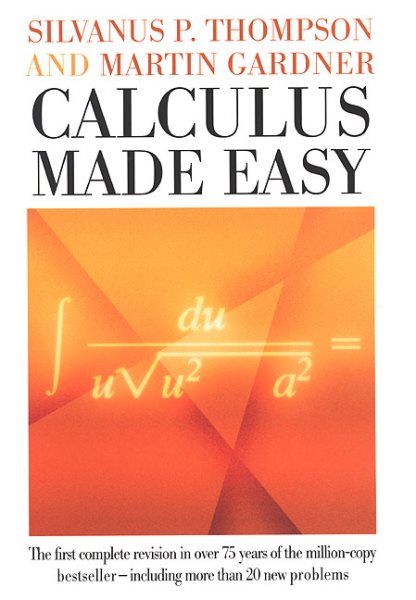 Calculus Made Easy cover