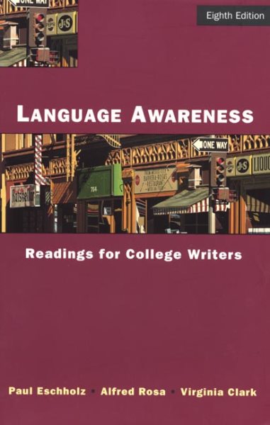 Language Awareness: Readings for College Writers cover