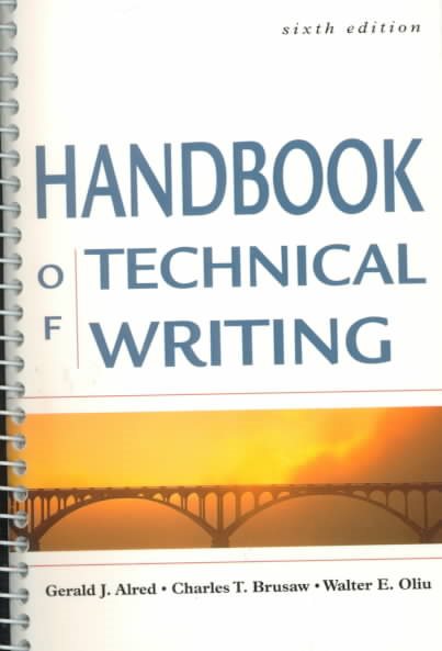 Handbook of Technical Writing cover