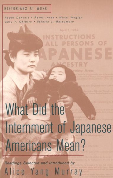 What Did the Internment of Japanese Americans Mean? (Historians at Work) cover