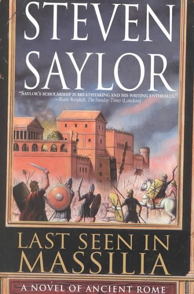 Last Seen in Massilia: A Novel of Ancient Rome cover