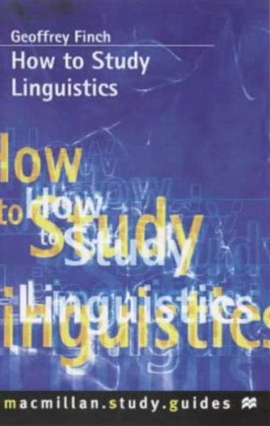 How to Study Linguistics (Study Guides) cover