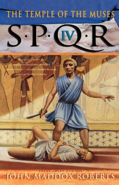 The Temple of the Muses (SPQR IV) cover