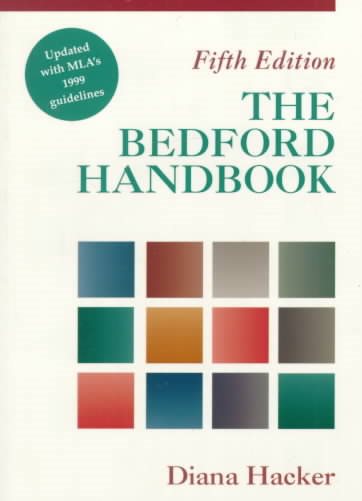 The Bedford Handbook: Updated With Mla's 1999 Guidelines cover