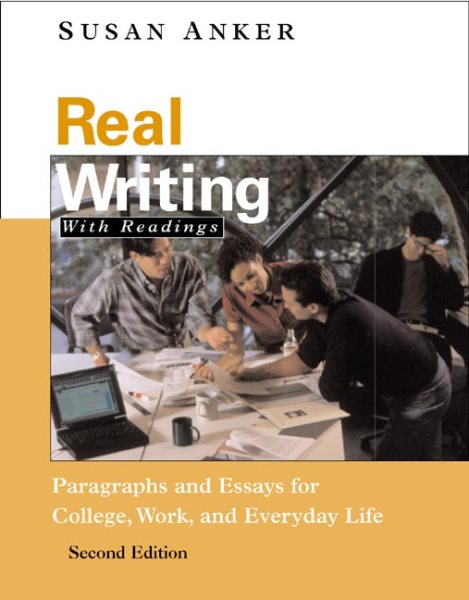 Real Writing: Paragraphs and Essays for College, Work, and Everyday Life cover