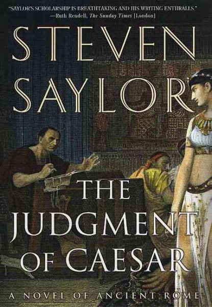 The Judgment of Caesar: A Novel of Ancient Rome (Novels of Ancient Rome) cover