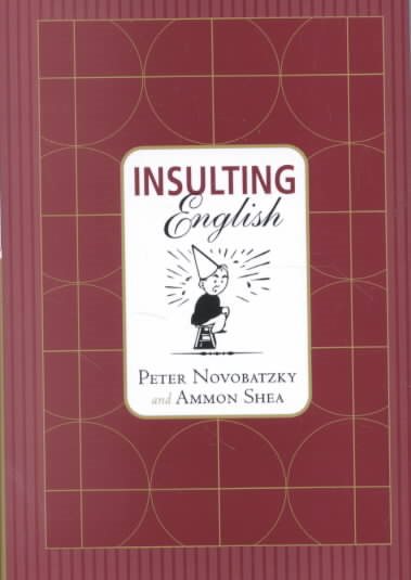 Insulting English cover