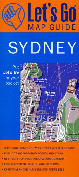 Let's Go Map Guide Sydney (2nd Ed) cover