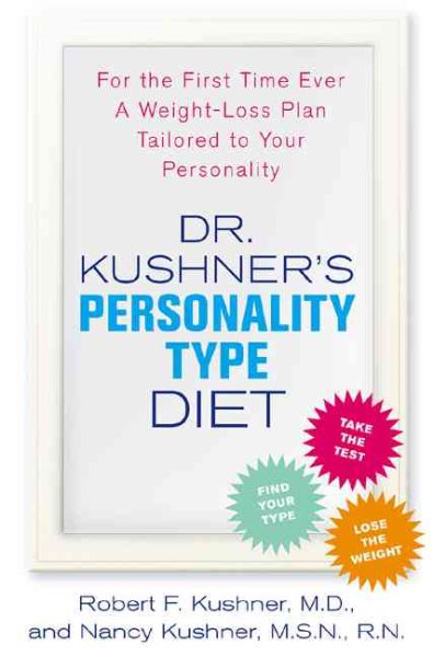 Dr. Kushner's Personality Type Diet cover