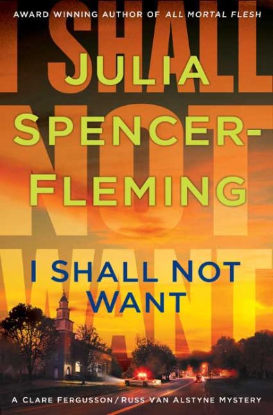 I Shall Not Want (Clare Fergusson/Russ Van Alstyne Mysteries) cover