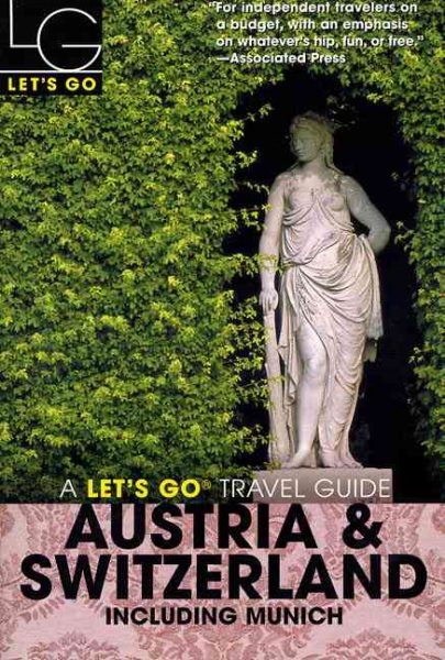 Let's Go Austria & Switzerland 12th Edition: Including Munich (Lets Go Travel Guides) cover