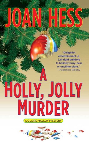 A Holly Jolly Murder (Claire Malloy Mysteries, No. 12) cover