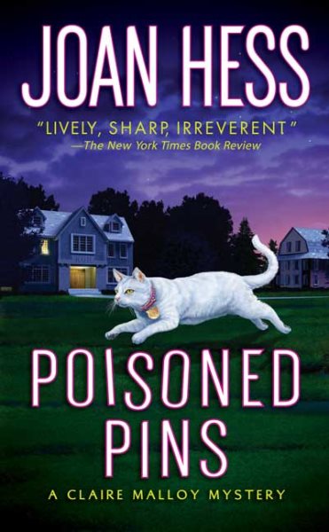 Poisoned Pins (Claire Malloy Mysteries, No. 8) cover