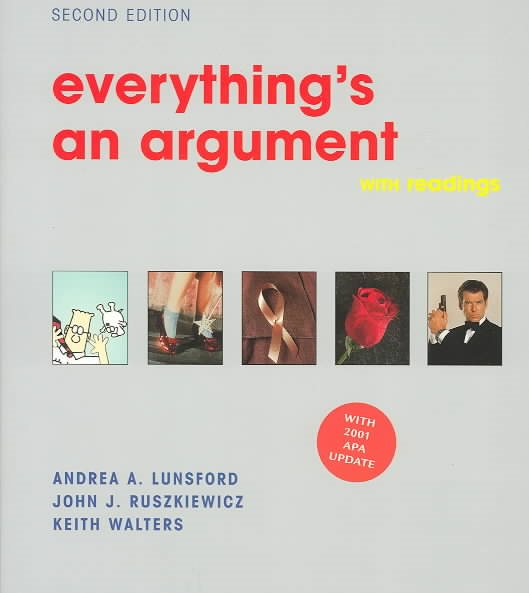 Everything's an Argument with Readings: With 2001 APA Update cover