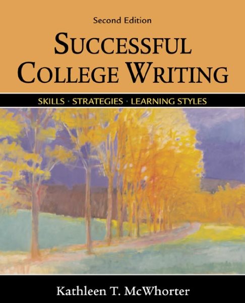 Successful College Writing: Skills, Strategies, Learning Styles cover
