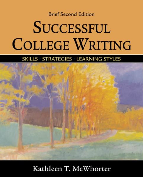 Successful College Writing Brief: Skills, Strategies, Learning Styles cover