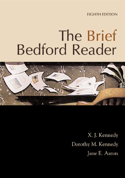 The Brief Bedford Reader cover