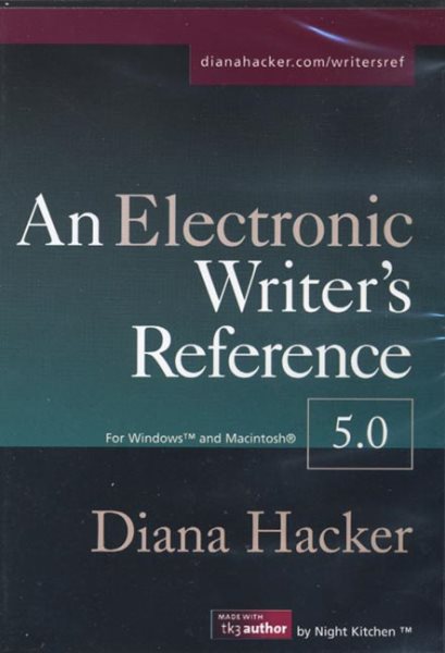 An Electronic Writer's Reference 5.0 cover