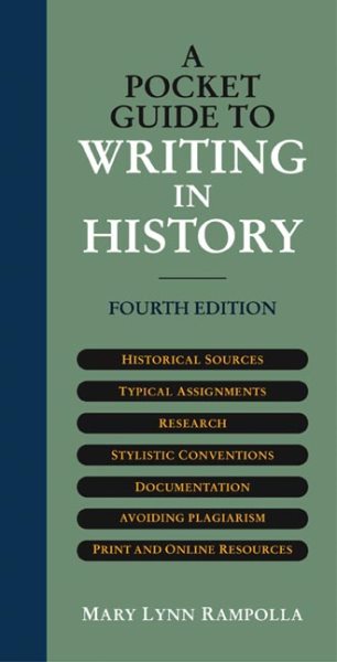 A Pocket Guide to Writing in History cover