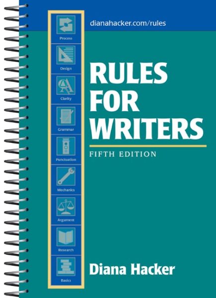 Rules for Writers, 5th Edition cover