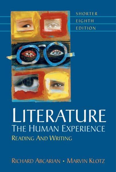 Literature: The Human Experience Shorter: Reading and Writing cover