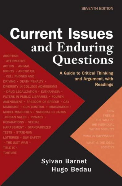 Current Issues and Enduring Questions: A Guide to Critical Thinking and Argument with Readings cover