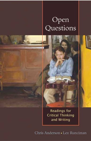 Open Questions: Readings for Critical Thinking and Writing cover